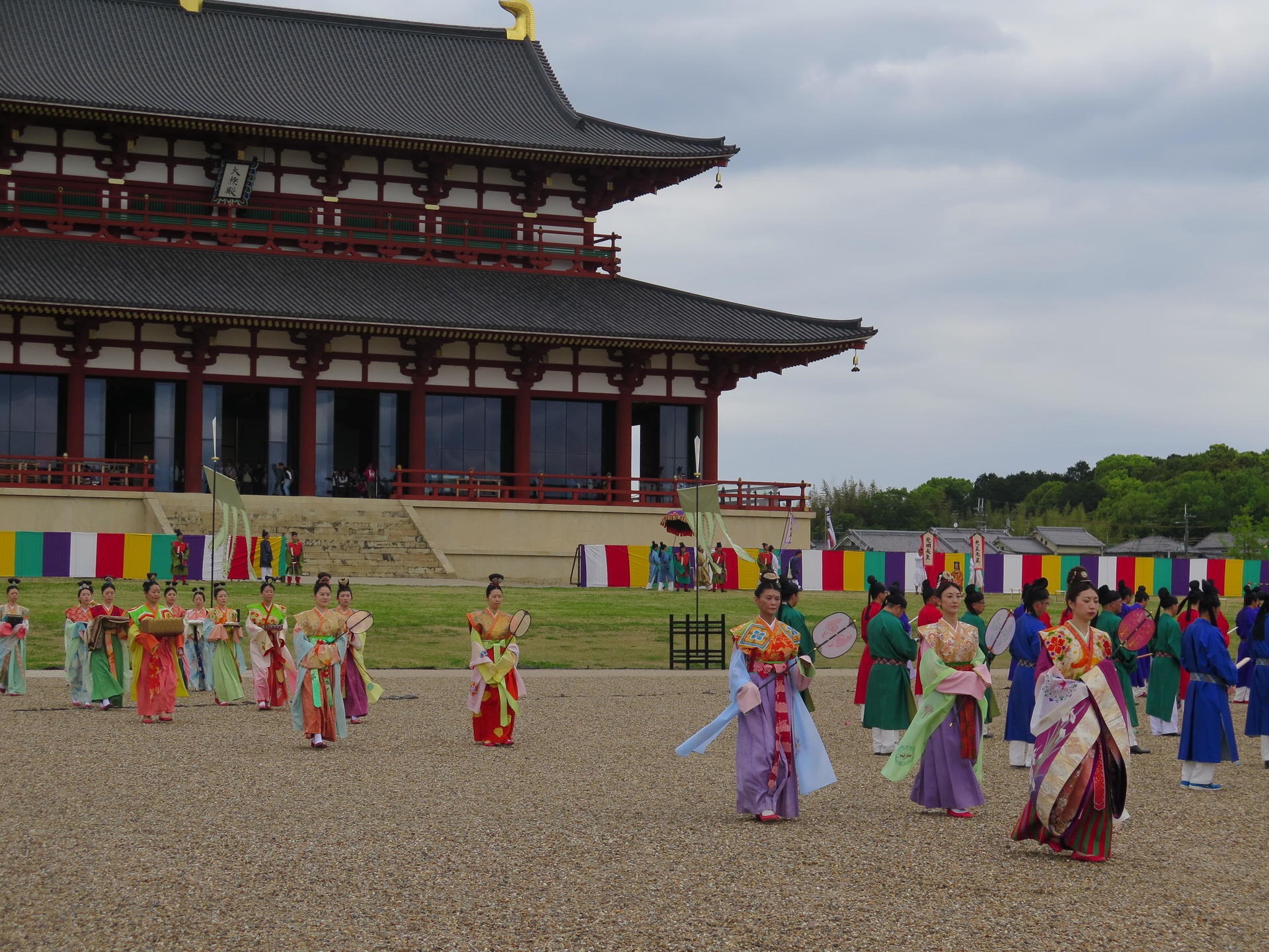 天平祭　東院庭園 平城京天平祭で天平衣装体験と、ボランティアによる解説を聞いて平城宮跡を散策してきました: 今明かす旅を通じて広がった世界